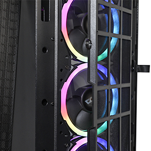 darkFlash V22 Black Mid Tower Computer Case